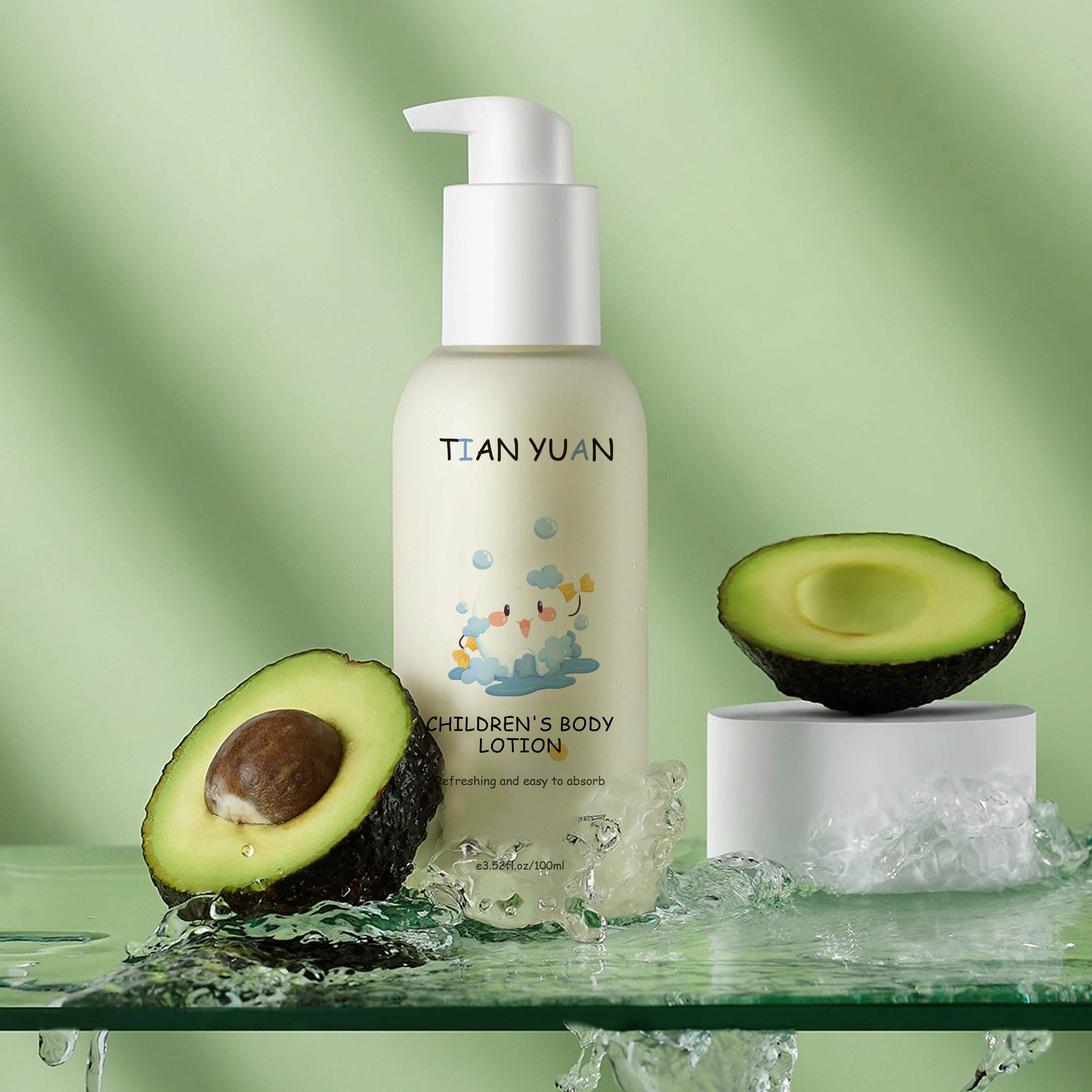 Wholesale 100ml Children's Body Lotion Moisturizing and Gentle without Irritation Baby Care Lotion