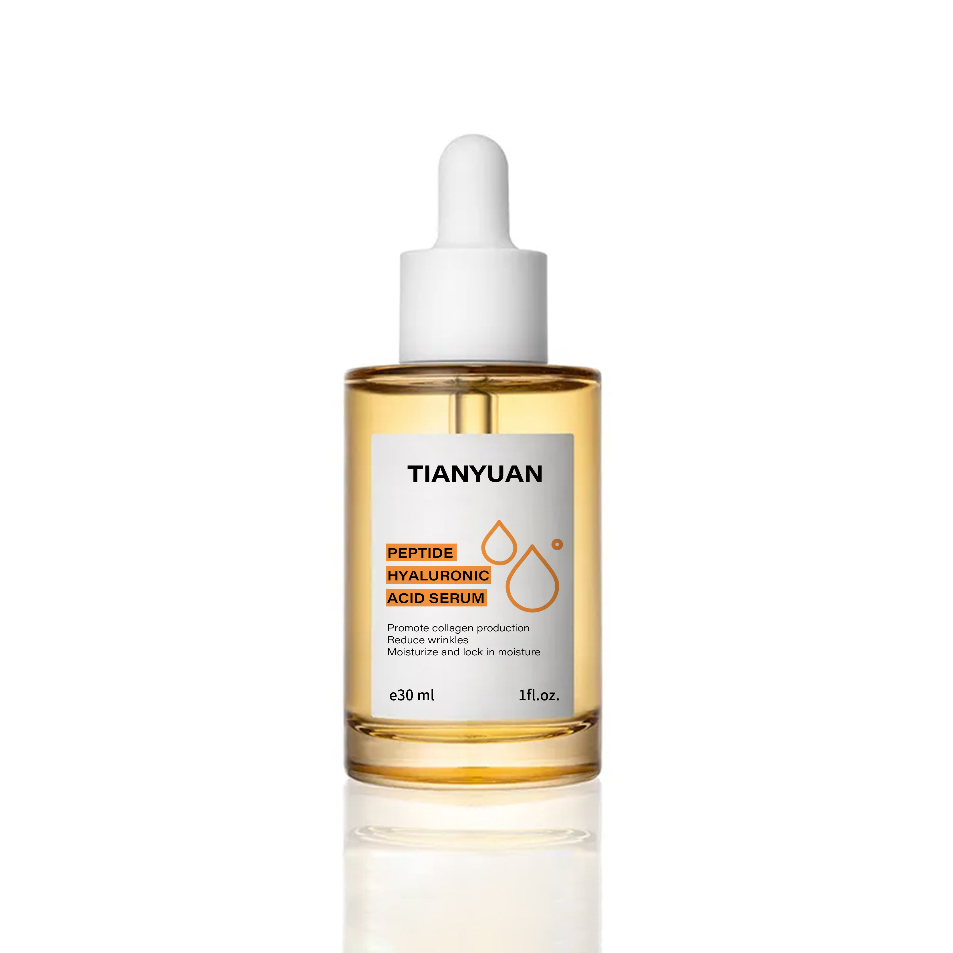 Peptide Hyaluronic Acid Beauty Serum for Personal Care