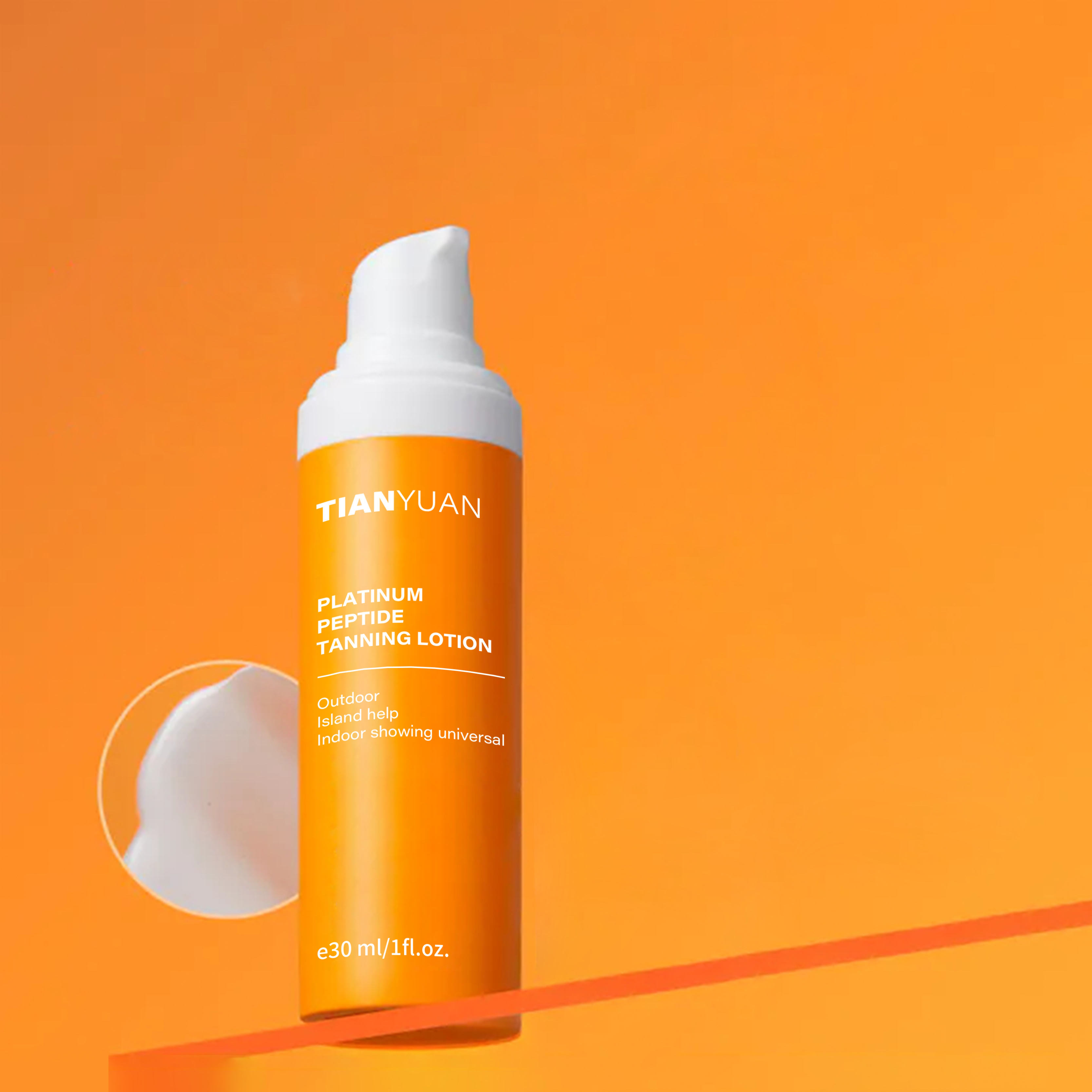 Platinum Peptide Tanning Lotion for Beauty & Personal Care