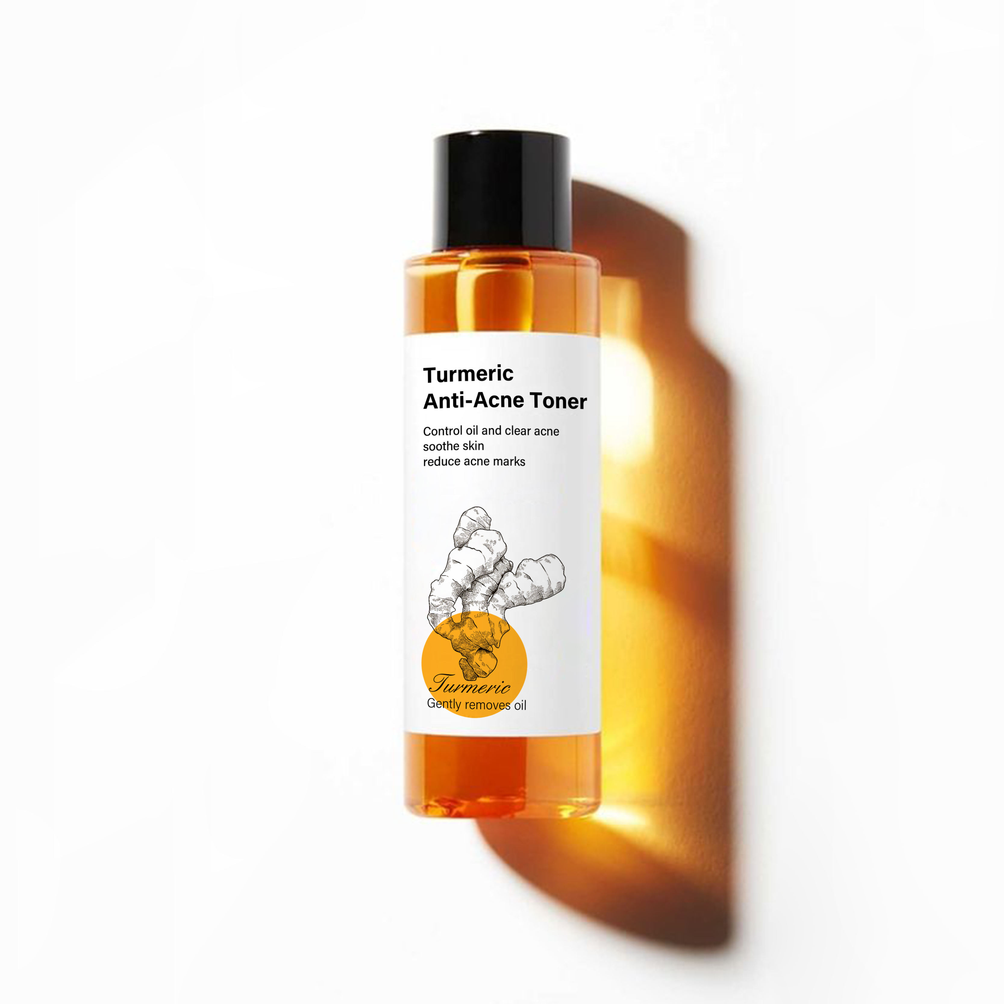 Turmeric Anti-Acne Toner for Beauty & Personal Care Natural Ingredients for Clear Skin