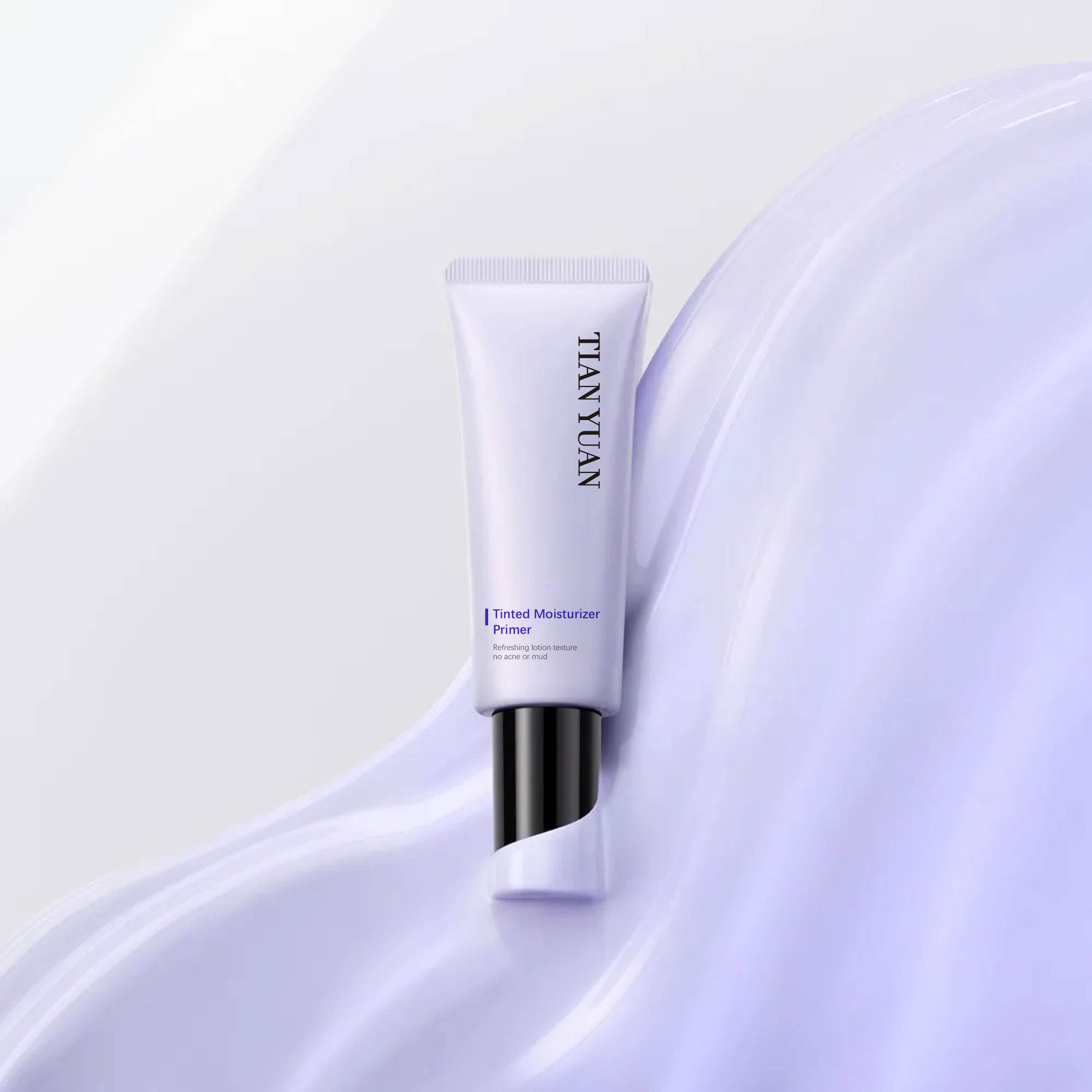 Tinted Moisturizer Face Primer For Pre Makeup Isolation 40ml Continuous Moisturizing Invisible Pore Shrinking Lotion