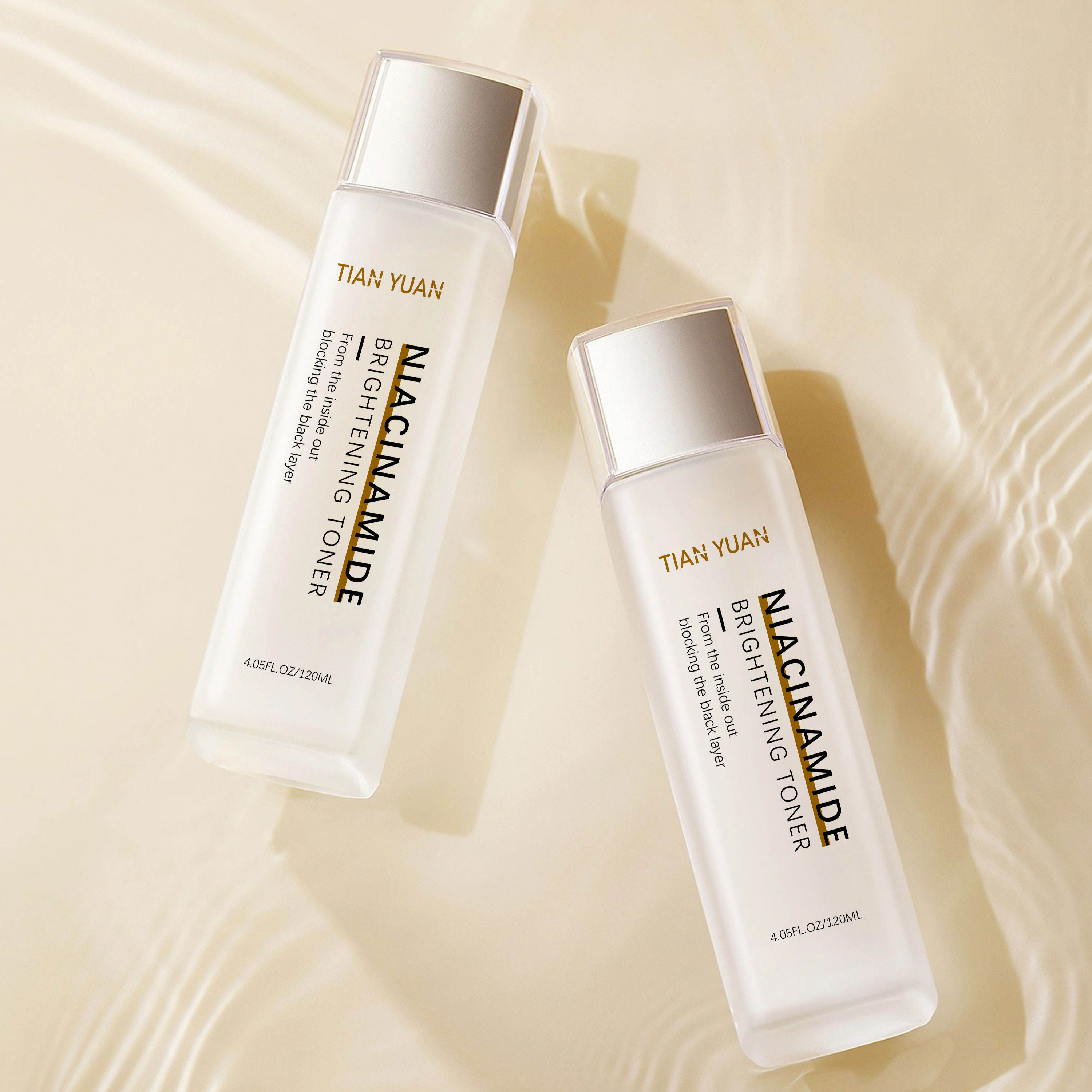 120ml Niacinamide Toner Moisturizing Vitamin C Facial Care Toner Skin Hydrating Face Toner