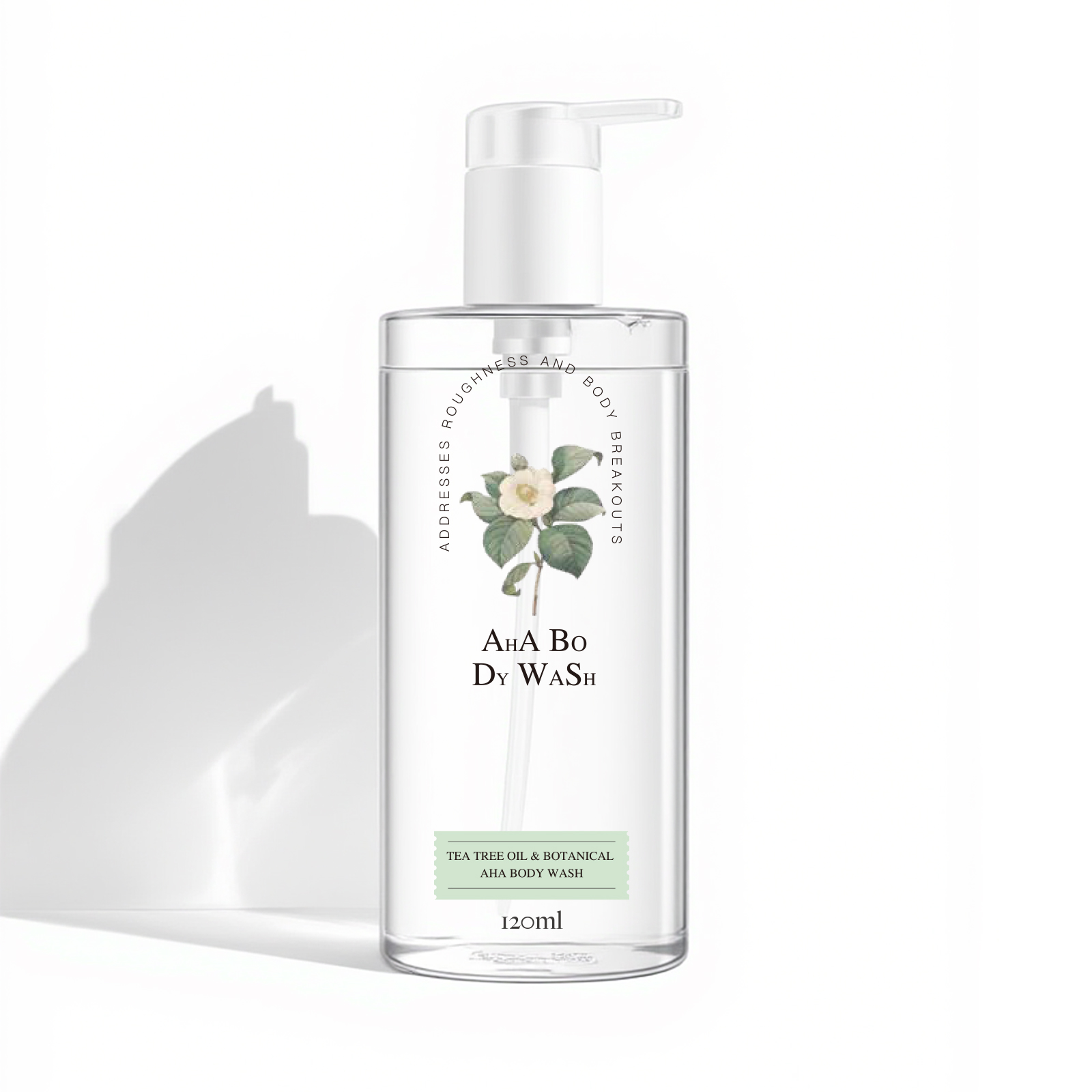 OEM Refreshing Moisturizing Shower Gel Exfoliating Household Fragrance Care Skin Shower Gel Tea Tree Oil Shower Gel