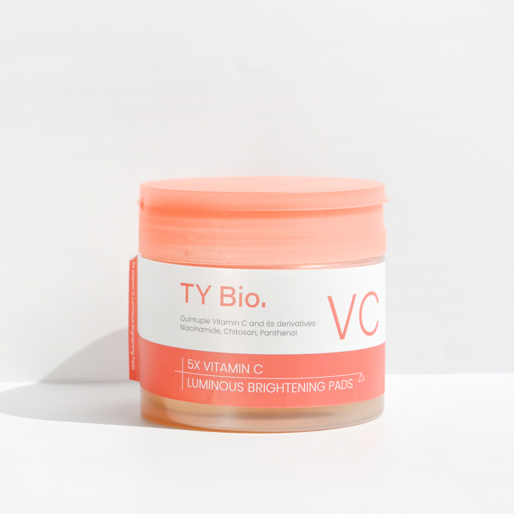 OEM Vitamin C Cleansing Pads Facial Exfoliating Refreshing Cleansing Makeup Remover Pads ODM Facial Skincare Products