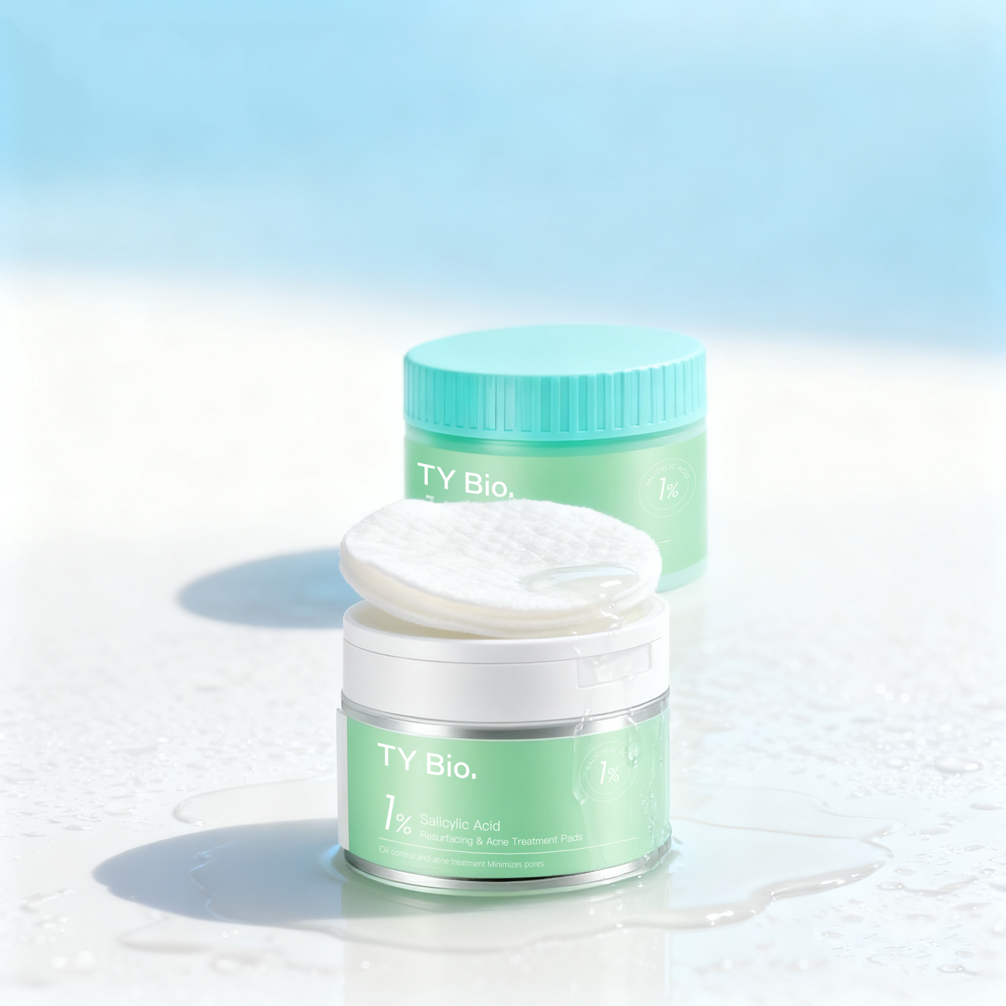 OEM Thickened Cotton Pads Round Disposable Cotton Makeup Remover Pads Non Woven Cotton Pads ODM Facial Makeup Removal Products