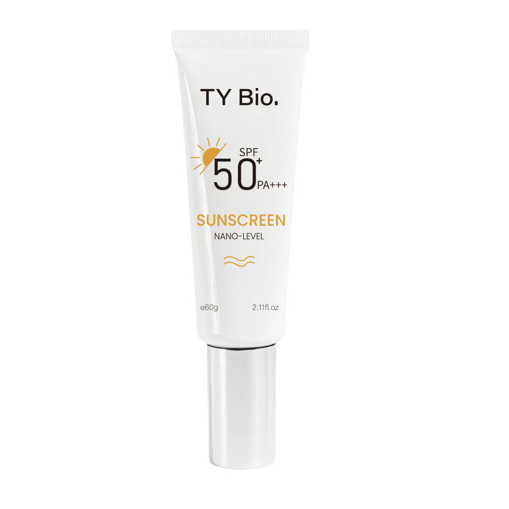 OEM Outdoor Sunscreen SPF50 Physical Sunscreen Lotion Sunburn Relief Whitening Sun Protection Suitable for Sensitive Skin